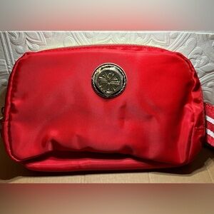 Lilly Pulitzer Jeanie‎ Belt Bag in Mizner Red Fanny Pack Workout Outdoors Travel